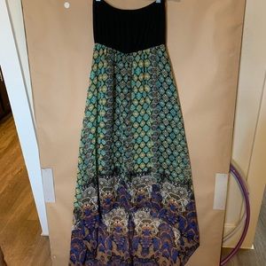 Oatt High Low Maxi dress